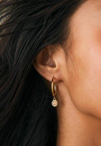 Next SEMI PRECIOUS HOOP - Ohrringe - gold tone