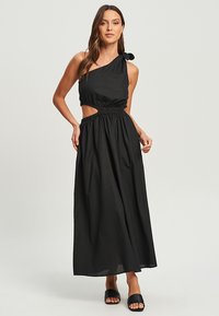 CALLI CAMELIA DRESS - Maksi garuma kleita - black