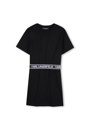 DRESS - Jersey dress - black