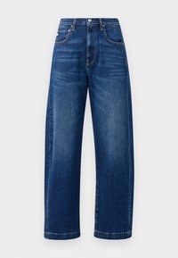 HATTIE HIGH RISE BARREL - Jean Mom - blue