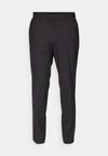 LENON - Auduma bikses - black