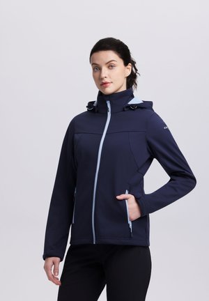 Icepeak BOISE - Softshelljas - blau