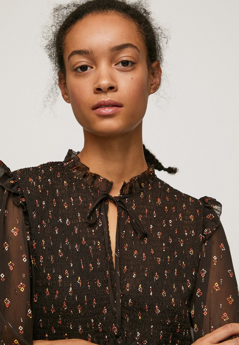 Pepe Jeans Lele, Vestito Donna, Marrone (Bitter),S
