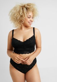 Cosabella NEVER SAY NEVER PLUS SWEETIE BRALETTE - Steznik - black