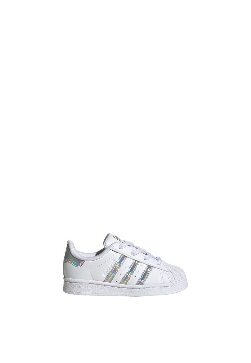 adidas superstar white silver zalando