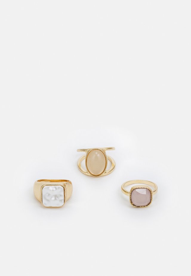 PCPAIGE 3 PACK - Ring - gold-coloured/rose