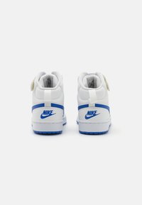 Nike Sportswear COURT BOROUGH MID 2 UNISEX - Vysoké tenisky - summit white/hyper royal/white