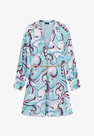 MARCIANO BY GUESS, MARCIANO FIT UND FLARE MINI KLEID - Haljina-majica - hellblau