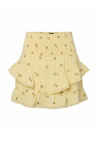 PCTHEA - Jupe trapèze - pale banana