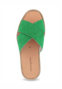 Minorquines AVARCA - Platt slip-in - green