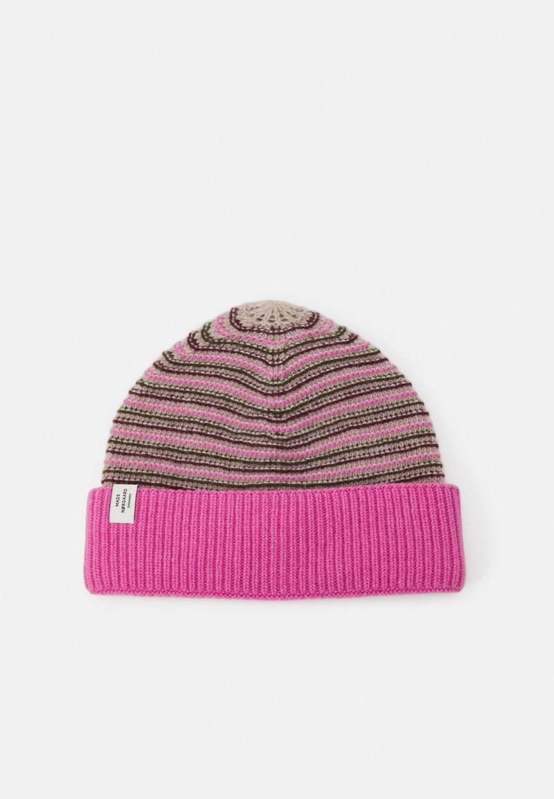 Mads Nørgaard STRIPEY ABBEY - Kapa - carmine rose mix
