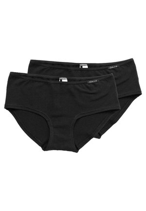 Skiny DAMEN PANTY 2ER PACK - Boxerky - black