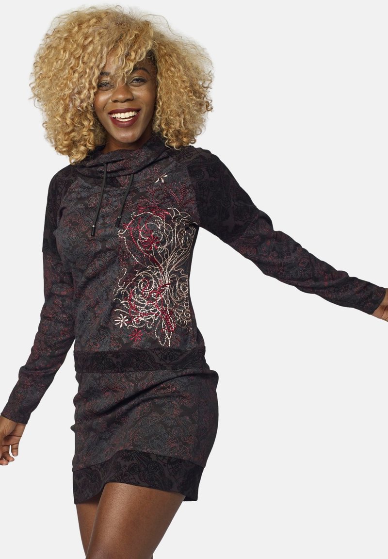 Koroshi LONG SLEEVE - Abito a camicia - multicolor/multicolore