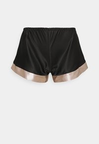 LingaDore SET - Nattøj sæt - black/champagne
