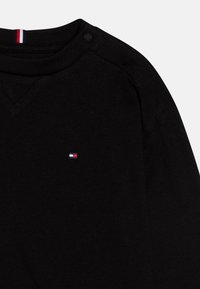 Tommy Hilfiger ESSENTIAL TEE - Maglietta a manica lunga - black