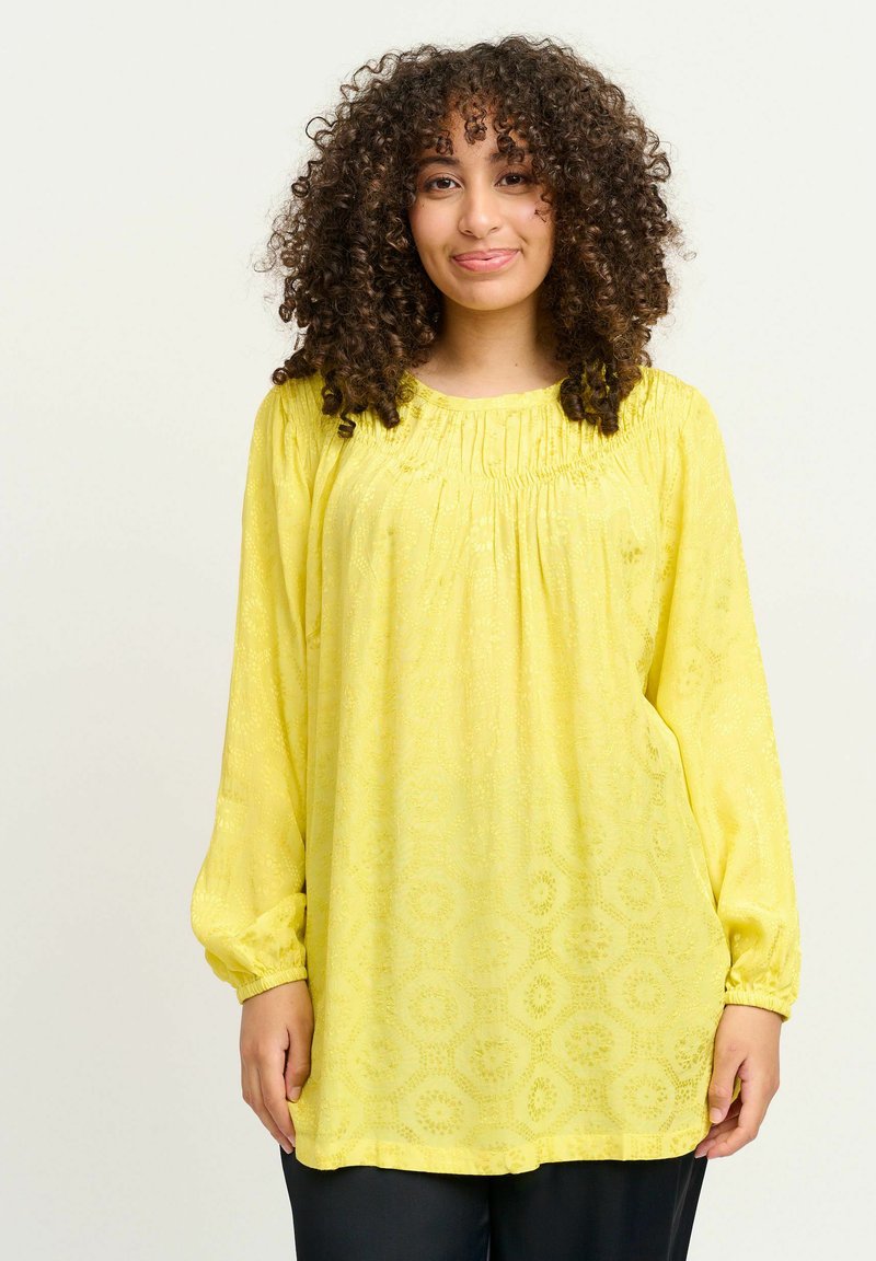 ADIA - ERIKA - Blouse - lemon fizz, Vergroten