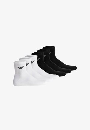 Emporio Armani, 6 PACK - Socks - weiß schwarz