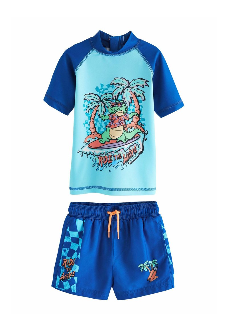 Next SUNSAFE SET - REGULAR FIT - Tepláky - blue croc