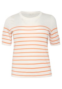 MALIA NARROW  - Apdrukāts T-krekls - chalk   melon stripe
