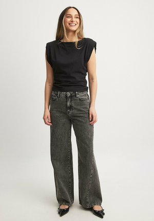 Vaqueros a campana - grey