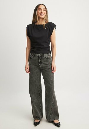 Flared Jeans - grey