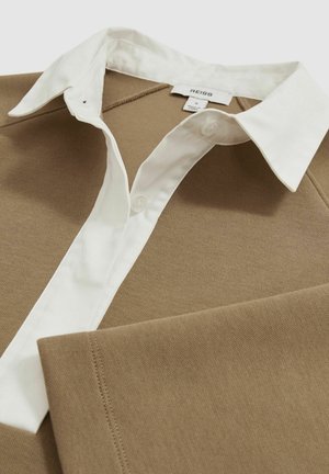Reiss Pikeepaita - camel