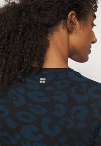 Sweaty Betty GLISTEN SEAMLESS - Camisola de manga comprida - blue