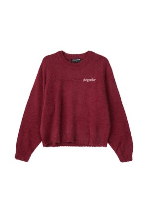 Pegador, ALICANTE FURRY - Πουλόβερ - burgundy red