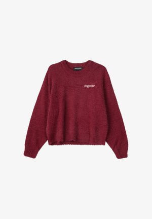 Pegador, ALICANTE FURRY - Πουλόβερ - burgundy red