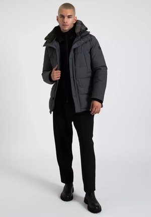 PLAZA - Winter jacket - anthrazit meliert