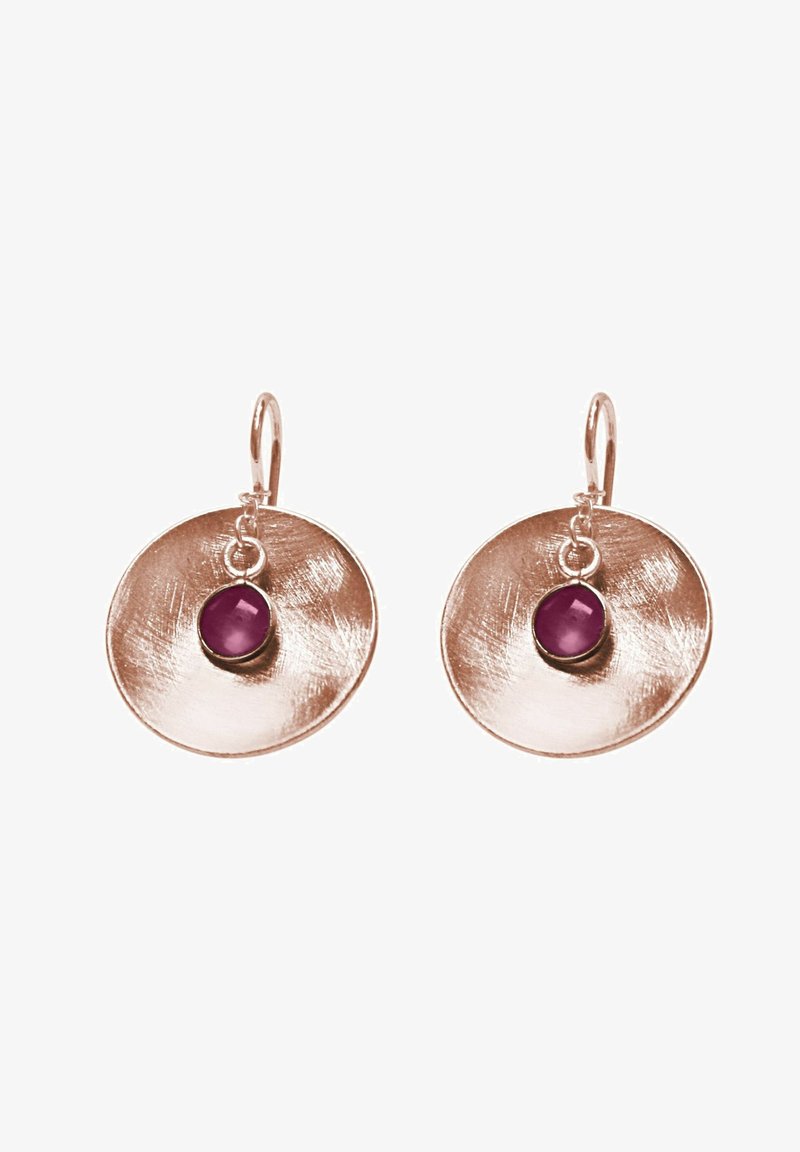 Gemshine Earrings - rose gold coloured