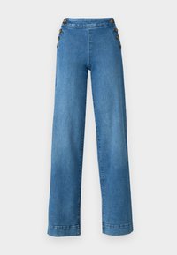 ONLY Ladies Onlmadison Hw Button Wide Crp Dnm Gen