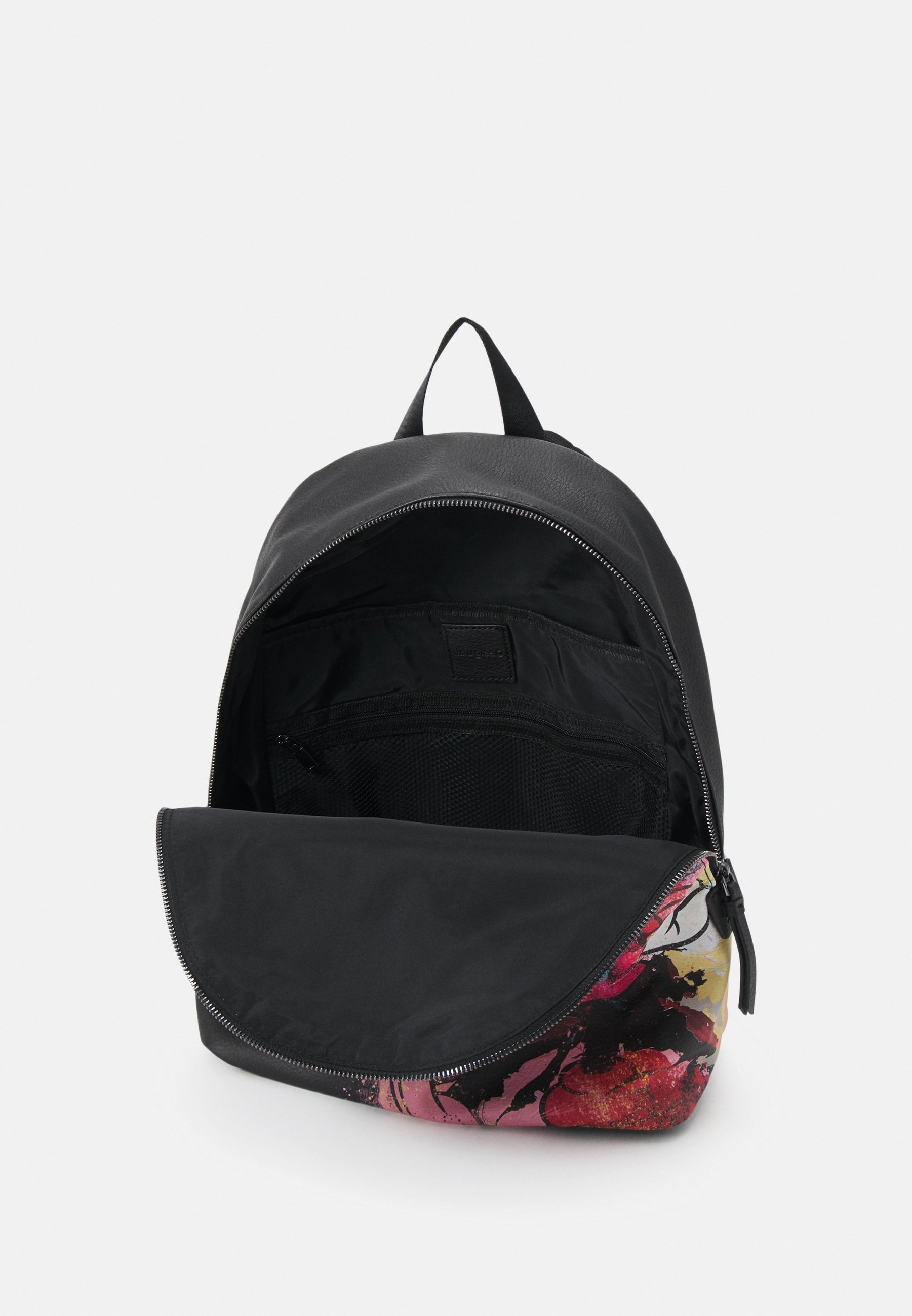 Sac à Dos Desigual Mickey Rock Pretoria 2.0 - Noir - Sac De Loisirs Pour École, Voyage, Quotidien - 10