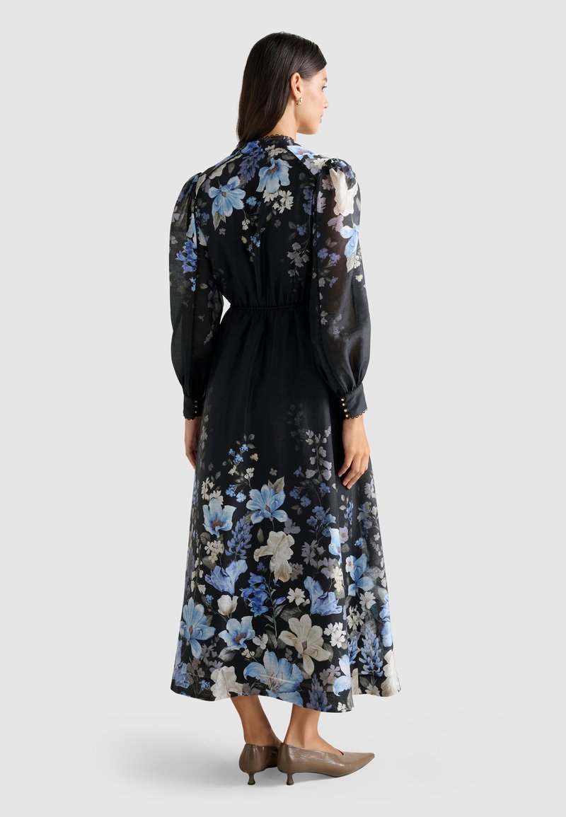 Forever New PEYTON TRIM DETAIL MIDI - Cocktail dress / Party dress - mila floral/blue - Zalando.ie Forever New PEYTON TRIM DETAIL MIDI - Cocktail dress / Party dress - mila floral/blue - Zalando.ie