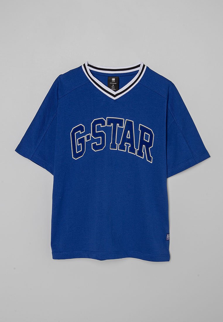 G-Star T-shirt print donkerblauw G-Star T-shirt print donkerblauw