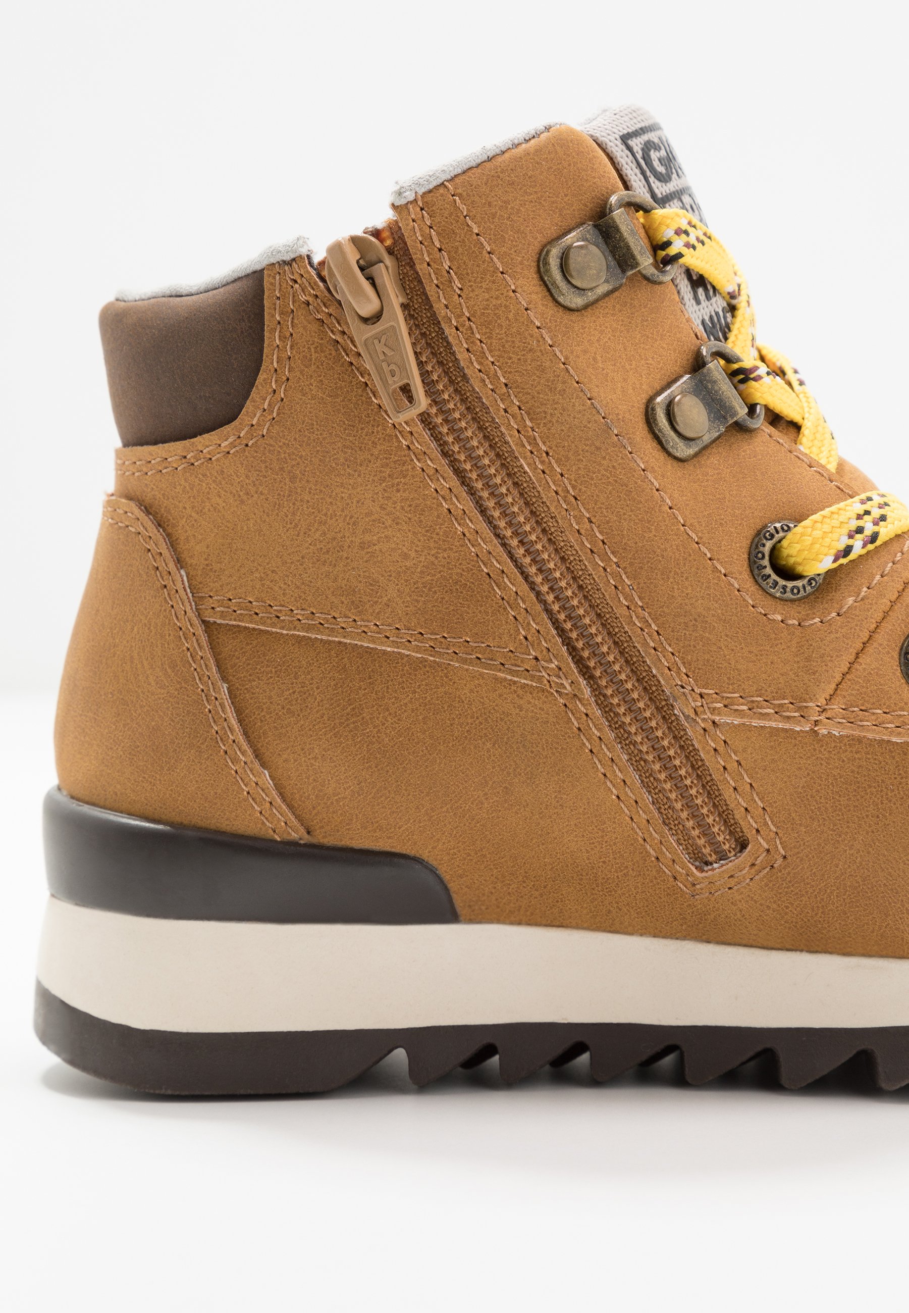 Gioseppo Botines con cordones - camel - Zalando.es
