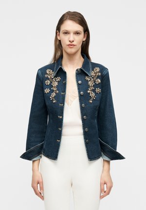 IVY LUCIENNE - Chaqueta vaquera - dark-blue denim