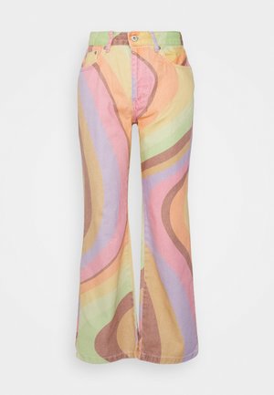 PSYCHEDELIC - Straight leg -farkut - multi-coloured
