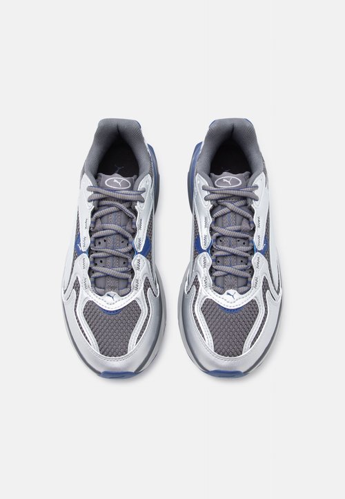 PUMA FADE NITRO JR UNISEX - Trainers - silver-coloured/blue jewel — photo 4