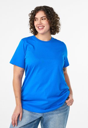 Základné tričko - victoria blue