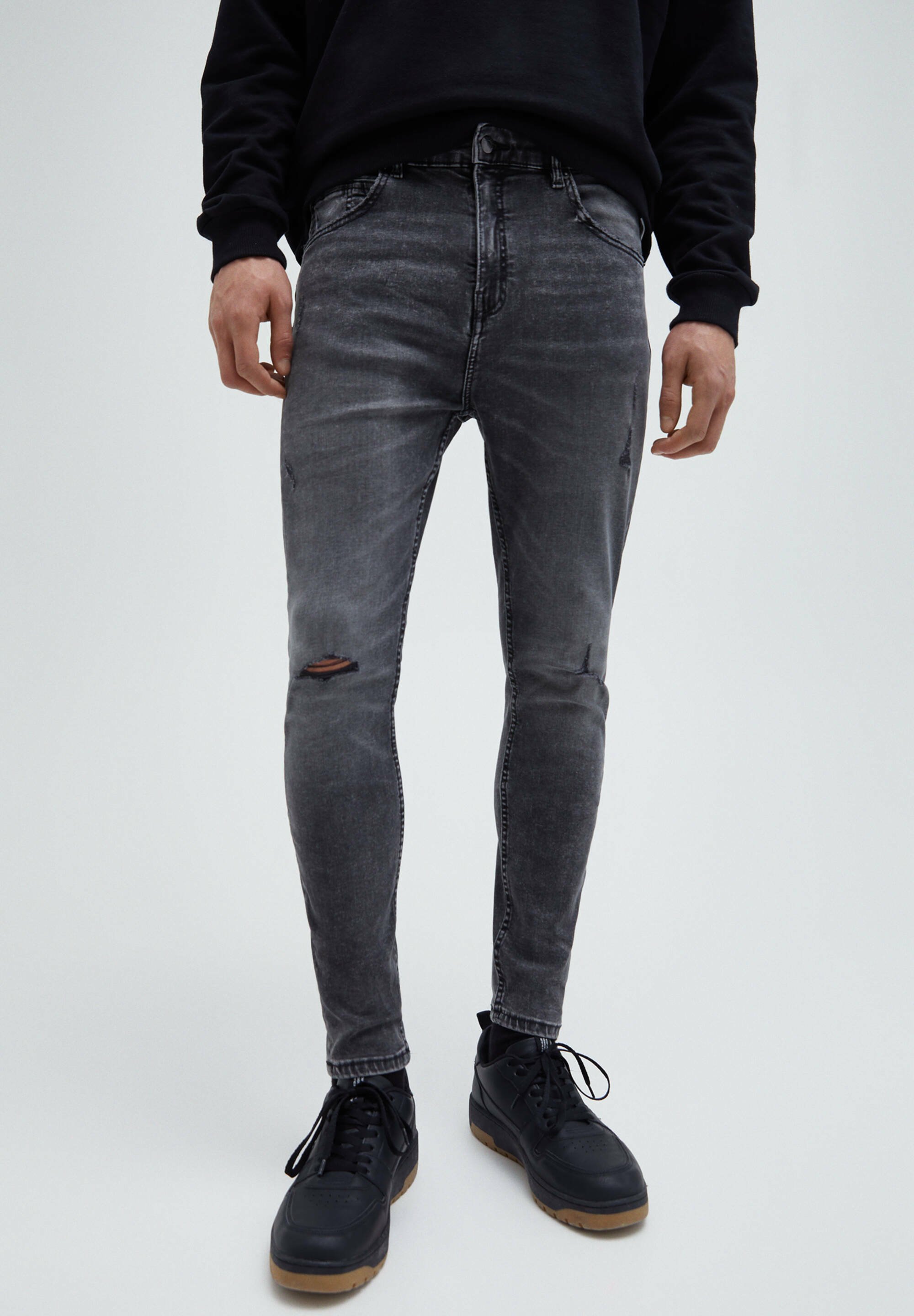 PULL\u0026BEAR Jeans slim fit - grey/grigio - Zalando.it