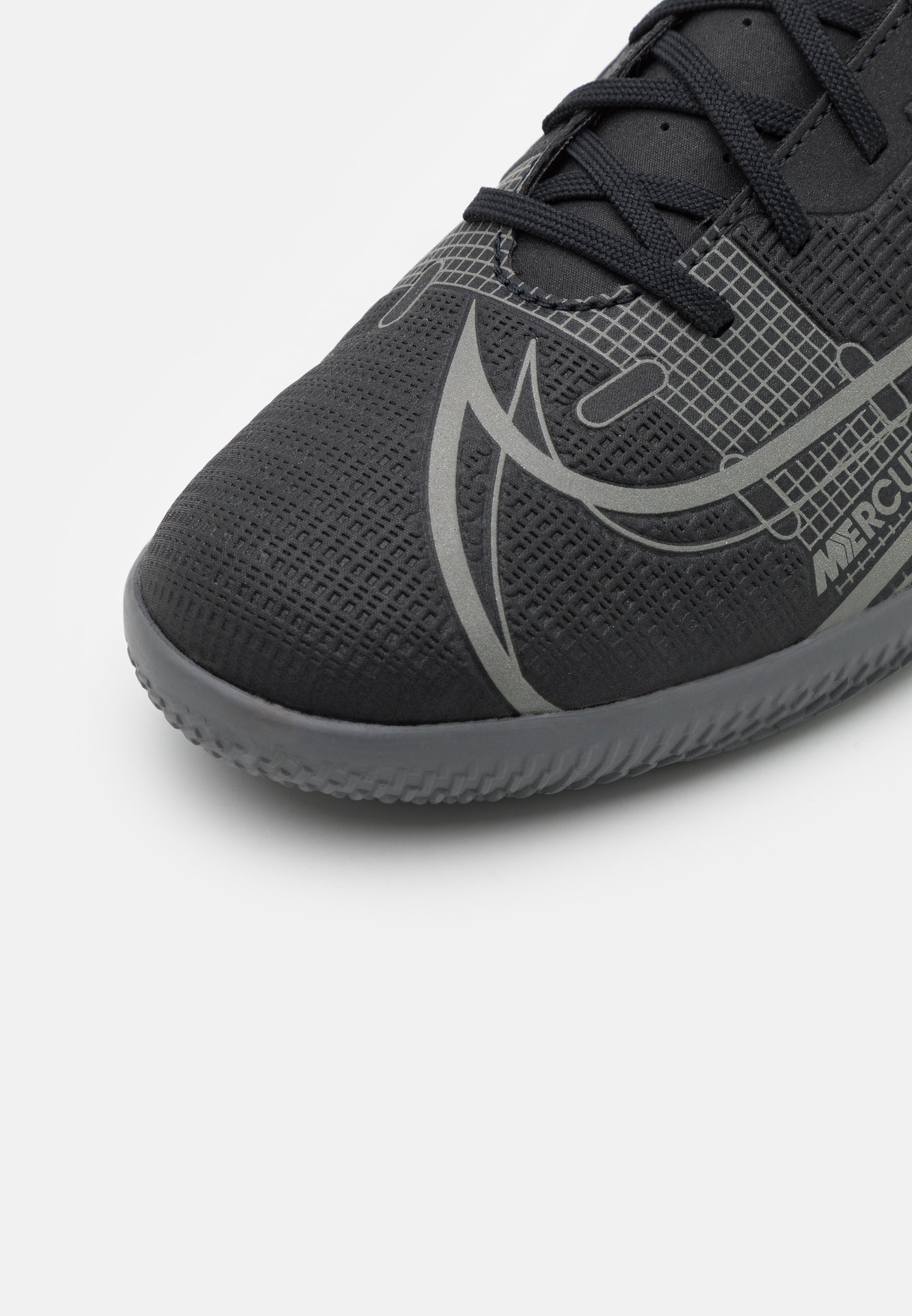 Nike Performance MERCURIAL VAPOR 14 CLUB IC - Zaalvoetbalschoenen -  black/iron grey/Zwart - Zalando.nl
