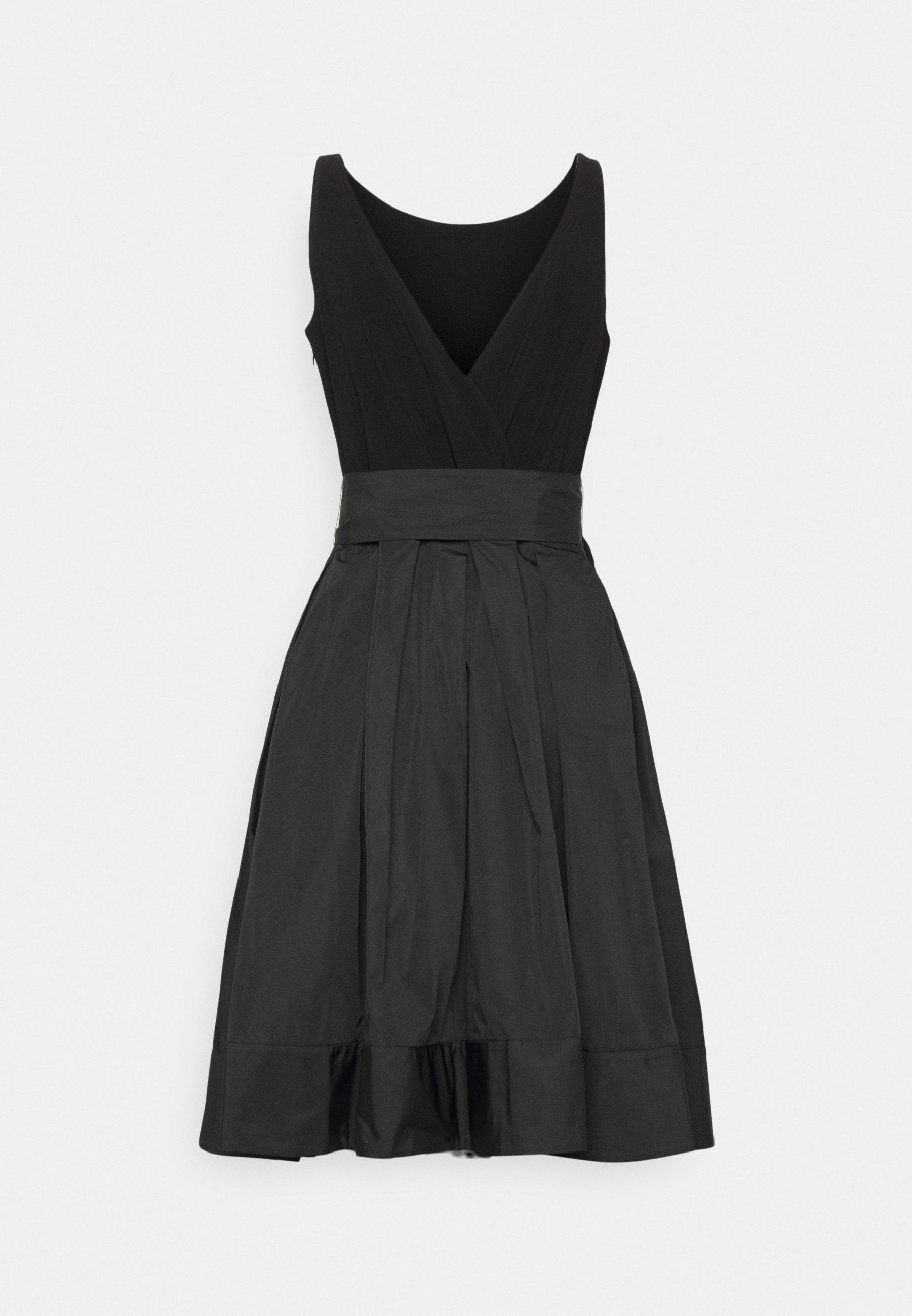 ralph lauren jersey taffeta dresses