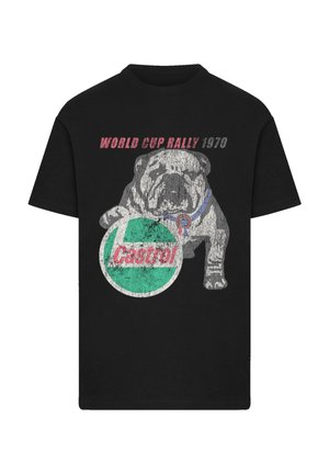 Print T-shirt - schwarz