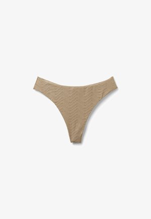 Tezenis, SPARKLING TOUCH HIGH-CUT BRAZILIAN - Braguita de bikini - beige