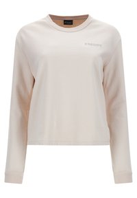 Freddy CROPPED A GIROCOLLO COMFORT TINTA IN CAPO - Felpa - moonbeam direct dyed