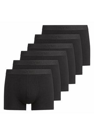 6 Pack - Boxer aderenti - schwarz