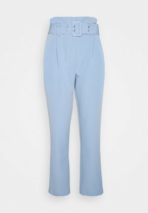PEG LEG CORNFLOWER TROUSER - Tygbyxor - blue