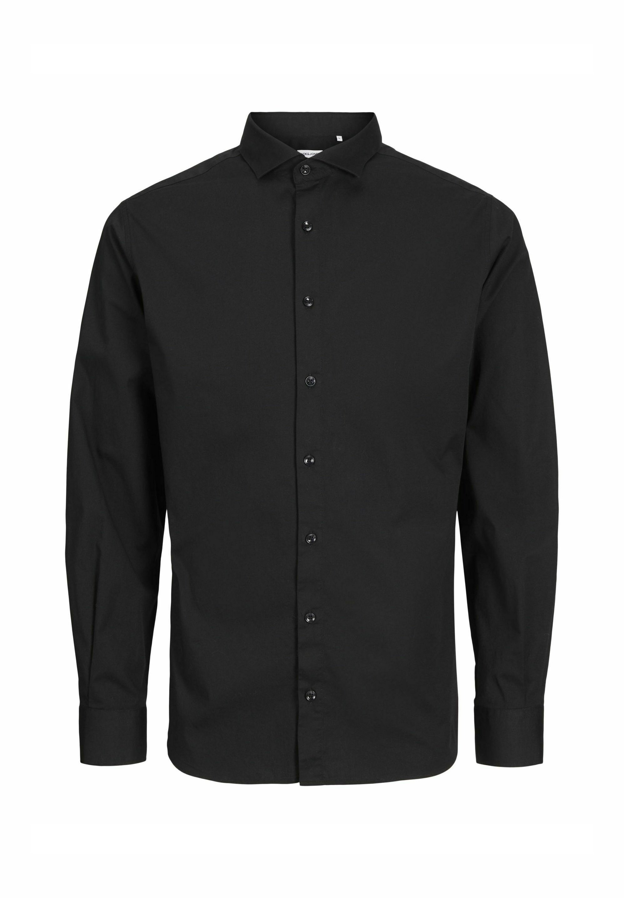 JACK & JONES Jjeaxel Stretch Shirt Ls Noos Mni Shirt met lange mouwen, wit, 128