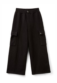 Pantaloni Flare Benetton Bambine - Tessuto Jacquard Morbido E Stretch